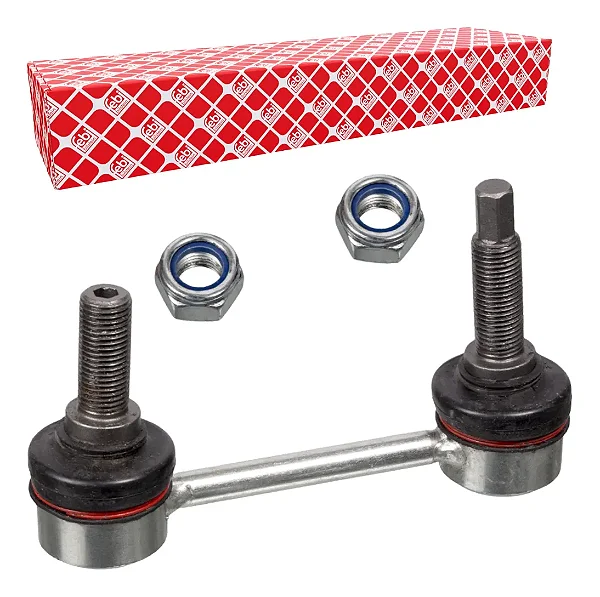 Bieleta Barra Estabilizadora Traseira Mercedes-Benz ML250 ML300 ML350 ML400 ML420 ML450 ML500 ML550 2005 2006 2007 2008 2009 2010 2011 2012 2013 2014 2015 A1643201232 29504 FEBI