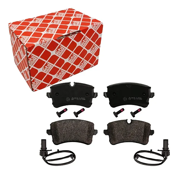 Jogo Pastilha Freio Traseiro Audi RS4 2012 2013 2014 2015 RS5 2010 2011 2012 2013 2014 2015 RS6 RS7 2013 2014 2015 2016 2017 2018 4G0698451H 116016 FEBI