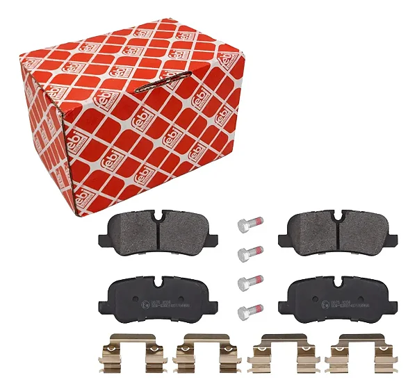 Jogo Pastilhas Freio Traseiro Land Rover Range Rover Sport 2005 2006 2007 2008 2009 2010 2011 2012 2013 LR134696 116118 FEBI