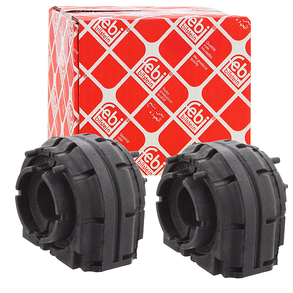 Par Bucha Barra Estabilizadora Traseira Volkswagen Golf Jetta 2003 2004 2005 2006 2010 2011 2012 2013 2014 2015 2016 2017 2018 1K0511327AQ 32073 FEBI