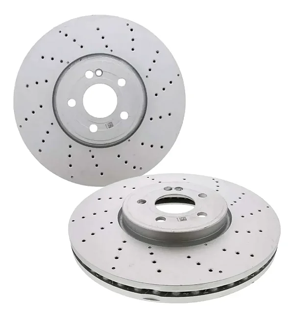 Par Disco Freio Dianteiro Mercedes A35 CLA35 CLA45 GLA35 GLA45 GLB35 A1774211000 Original
