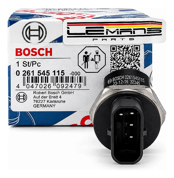 Sensor Pressão Combustível Mercedes A200 C180 C200 CLA GLA A2789050100 0261545115 Bosch