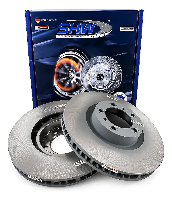 Par Discos Freio Dianteiros Porsche Cayenne Taycan Audi E-Tron GT 9Y0615301A 9Y0615302A