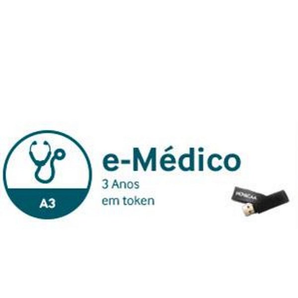 E-MÉDICO A3 DE 3 ANOS EM TOKEN