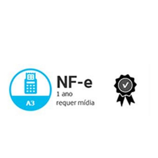 NFE|NFCE A3 DE 1 ANO  - "Validação por Videoconferência"