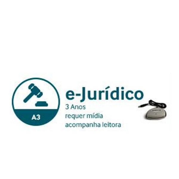 E-JURÍDICO A3 DE 3 ANOS EM CARTÃO