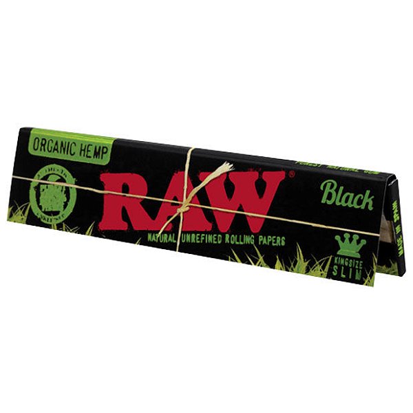 Seda Raw Organic Hemp Black King Size Slim