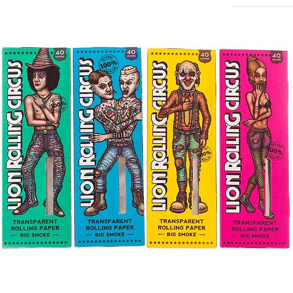 Celulose Lion Rolling Circus King Size