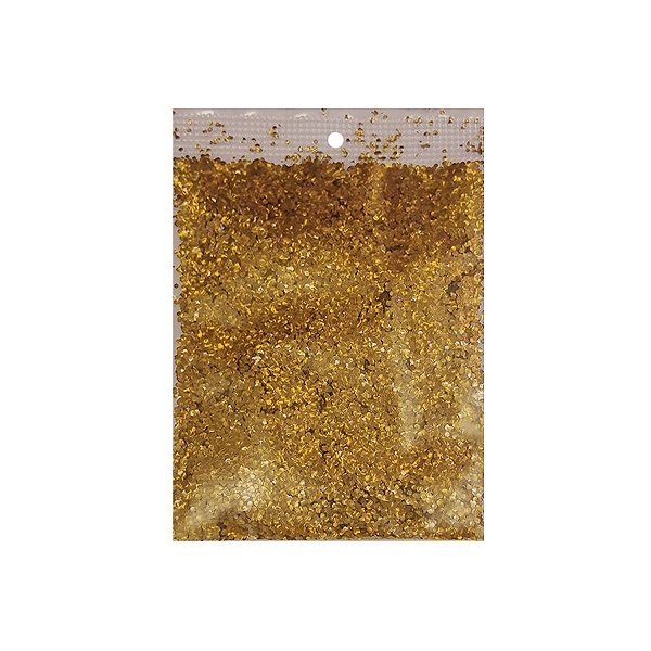 Confete Metalizado para Balão 15g - Dourado - Artlille - Rizzo Balões