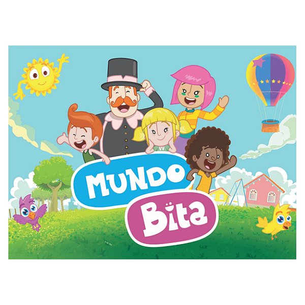 Painel Grande TNT Mundo Bita -1,40x1,03cm - Piffer - Rizzo