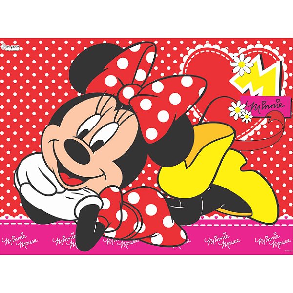 Painel Grande TNT Minnie -1,40x1,03cm - Piffer - Rizzo