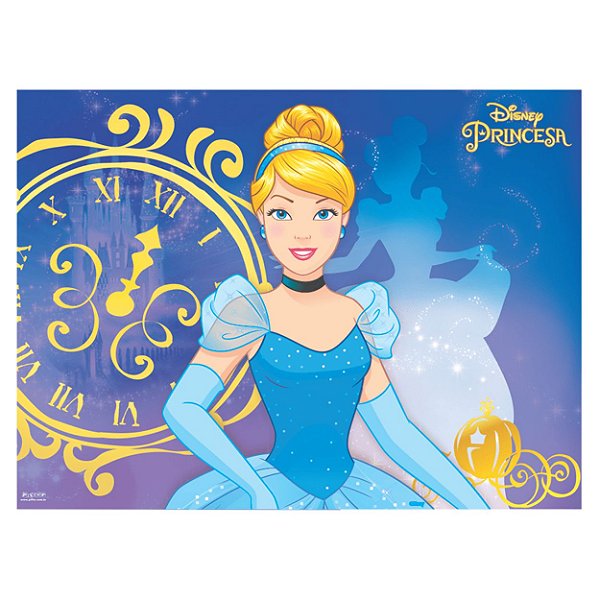 Painel Grande TNT Cinderela  -1,40x1,03cm - Piffer - Rizzo