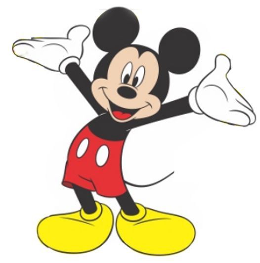 Mini Personagem em EVA - Mickey - 01 unidade - Piffer - Rizzo