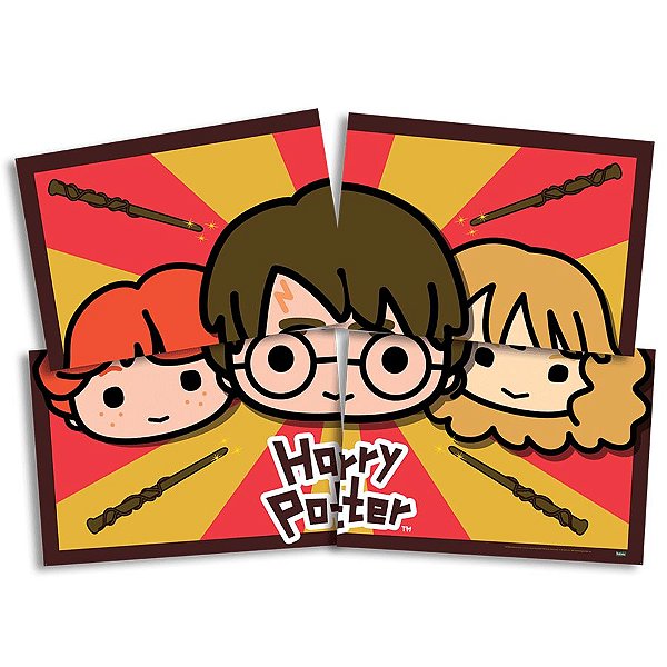 Painel Decorativo Festa Harry Potter Kids - 01 Unidade - Festcolor - Rizzo