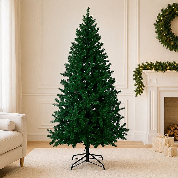 Árvore de Natal Santiago Verde 1,50m - 01 unidade - Cromus Natal - Rizzo