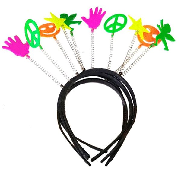Brinde de Festa Tiara Símbolo Sortidas - 10 peças - 1 Unidade - Rizzo