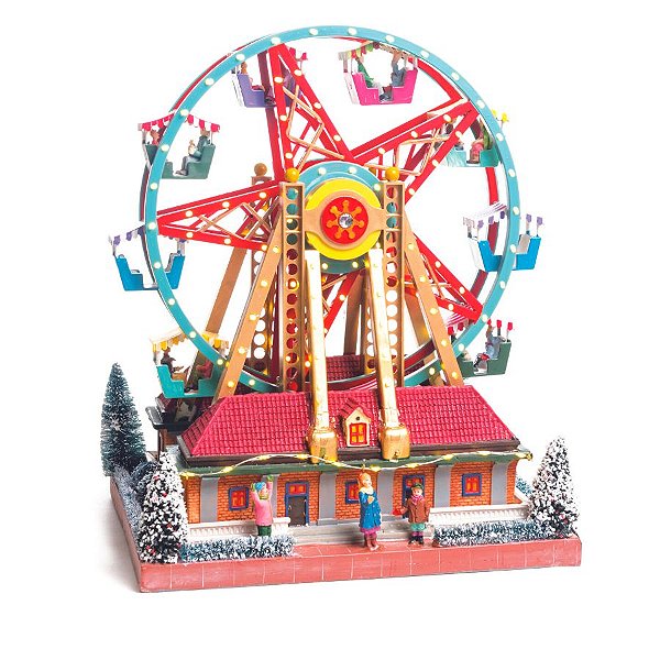 Cenário Roda Gigante com Luz, Som e Movimento Bivolt - 01 unidade - Cromus Natal - Rizzo
