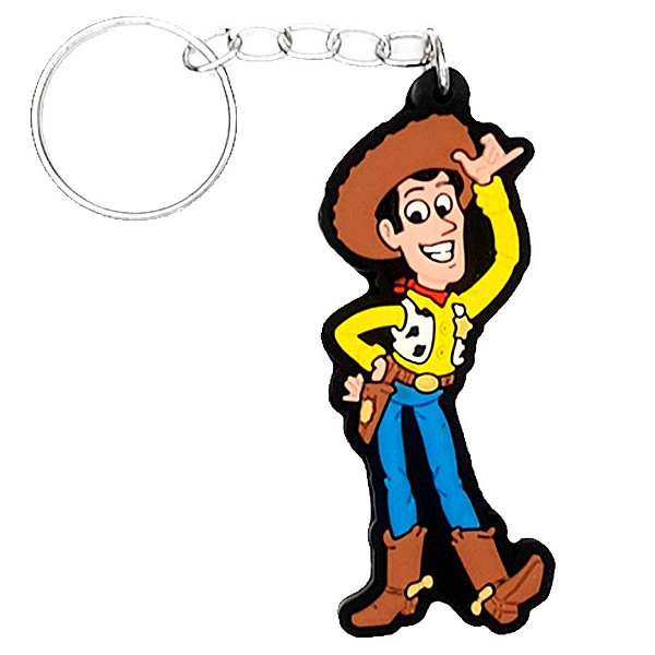 Chaveiro Woody Temático Emborrachado - 01 unidade - Rizzo