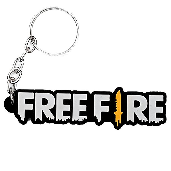 Chaveiro Free Fire Temático Emborrachado - 01 unidade - Rizzo
