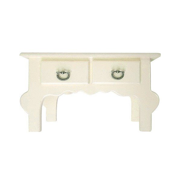Mini Gaveteiro de Mesa 2 Gavetas - Amarelo  - MDF - 01 Unidade - Rizzo