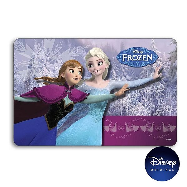 Jogo Americano Frozen 2 Elsa e Anna Dançando - 42x30cm - Disney Original - 1 Un - Rizzo