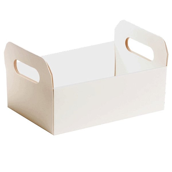 Caixote de Cartão Branco - Cromus - Rizzo