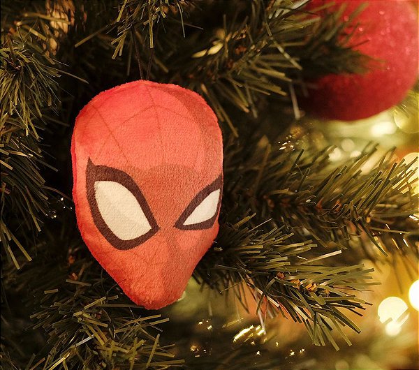 Enfeite para Pendurar Homem Aranha 10cm - 01 unidade Natal Disney - Cromus - Rizzo