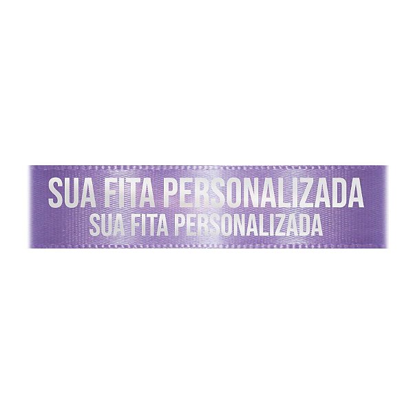Fita de Cetim Personalizada CFS007 - 30mm X 45metros - Lilás 245 - 01 Unidade - Progresso - Rizzo Personalize