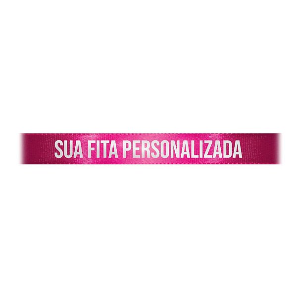 Fita de Cetim para Personalização CFS002 - 10mm X 45metros - Pink 303 - 01 Unidade - Progresso - Rizzo Personalize