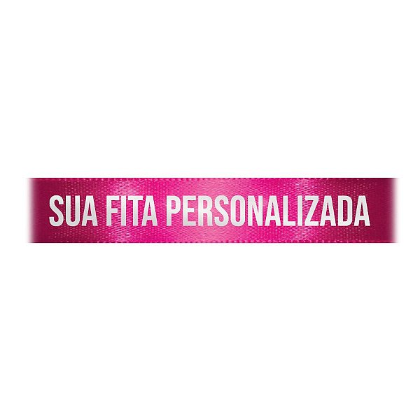Fita de Cetim Personalizada CFS005 - 22mm X 45metros - Pink 303 - 01 Unidade - Progresso - Rizzo Personalize