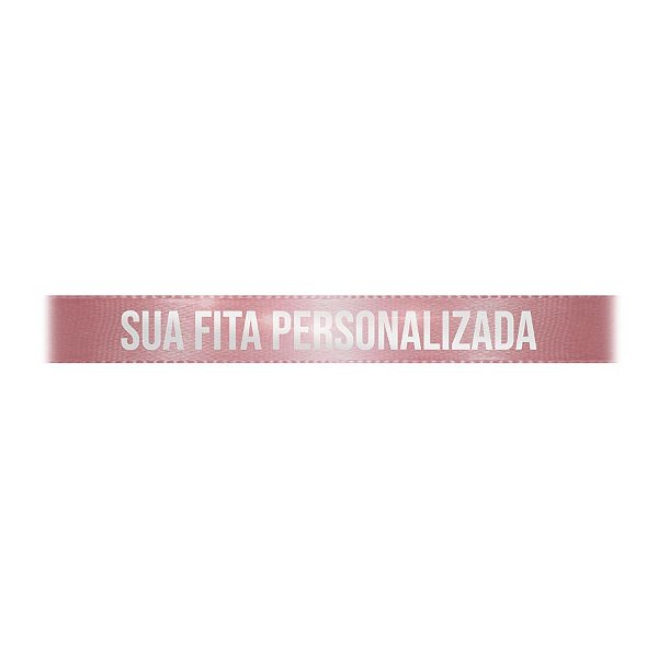 Fita de Cetim para Personalização CFS002 - 10mm X 45metros - Rosa Velho 1143 - 01 Unidade - Progresso - Rizzo Personalize