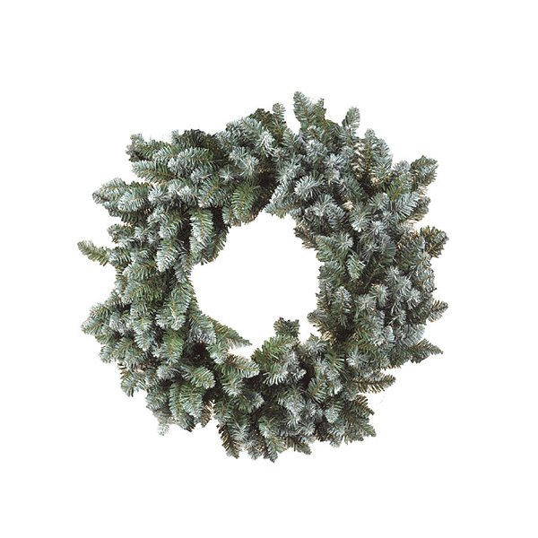 Enfeite de Natal Guirlanda Nevada 240H Verde 80cm - 01 Unidade Cromus Rizzo