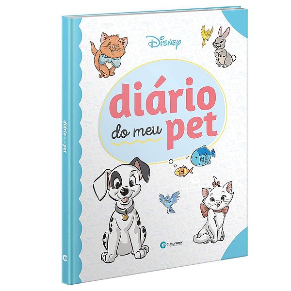 Livro Diario Do Meu Pet - Disney - 01 Unidade - Culturama