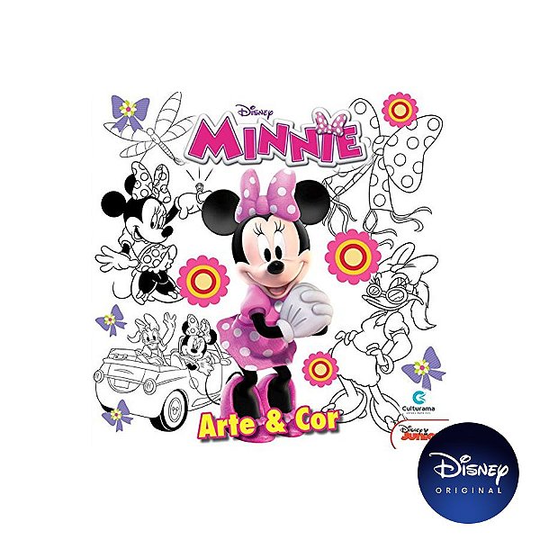 Livro Arte E Cor Disney Minnie - 01 Unidade - Culturama - Rizzo
