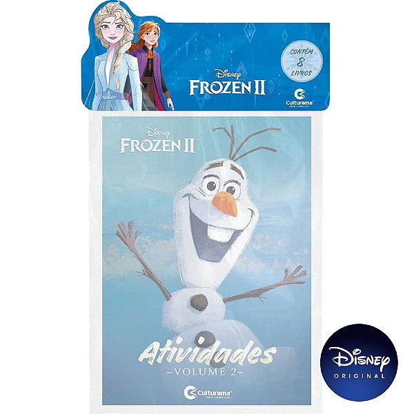 Livro Solapa Com 8 Livros Frozen 2 - 01 Unidade - Culturama