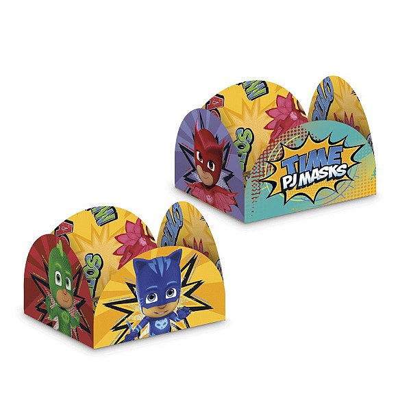 Porta Forminha Festa PJ Masks 50 Unidades Regina