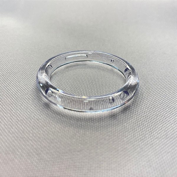 Porta Guardanapo Aramado Argola Transparente 01 Unidade Rizzo