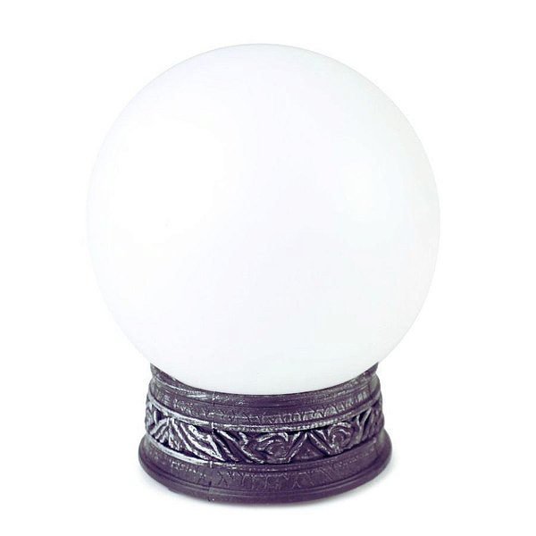 Enfeite Decorativo Halloween - Bola de Cristal Mística - Som e Luz - 01 unidade - Cromus -