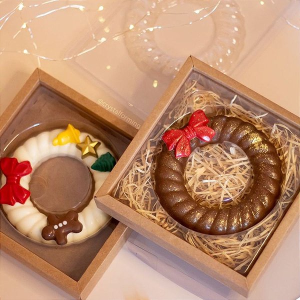 Caixa e Berço - Natal - Guirlanda - Crystal - 5un - Rizzo