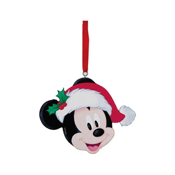 Enfeite de Madeira para Pendurar Mickey - 01 Unidade - Cromus - Rizzo