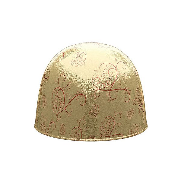 Papel Chumbo 8x7,8cm - Arabesco Dourado - 300 folhas - Regina - Rizzo