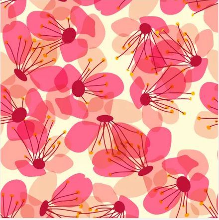 Saco Presente 35x54cm - Hibiscos - 50 unidades - Regina -