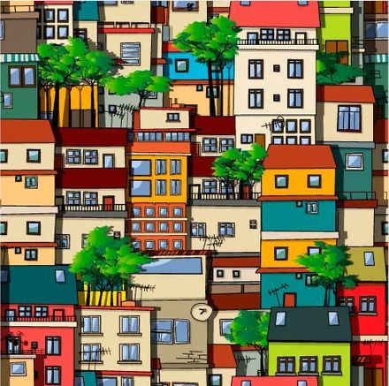 Saco Presente 20x29cm - Casas Brasil - 50 unidades - Regina - Rizzo