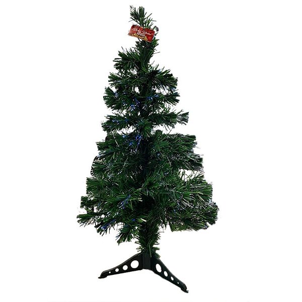 Árvore de Natal 150cm Fibra Ótica Led - 01 Unidades - Rizzo