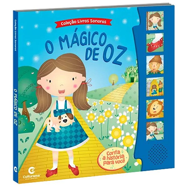 Livro Sonoro - O Mágico de OZ - 01 UN - Culturama - Rizzo
