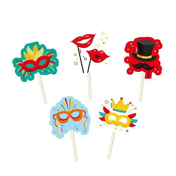 Pick Decorativo - Carnaval - 08 UN - Regina - Rizzo