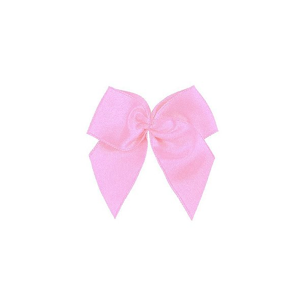 Lacinho Rosa Bebê Tipo Gordinho - Pct c/ 50 peças - Laços Marcela - Rizzo