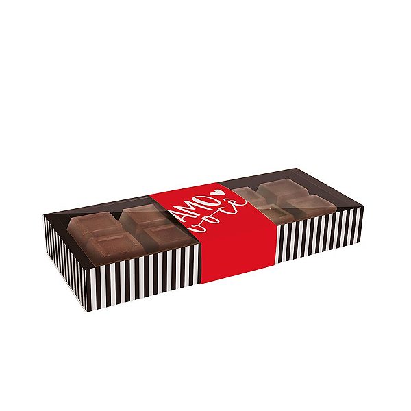 Caixa Tablete 1kg Tanto Amor 27,4x11x3,8cm - 10 Unidades - Cromus -