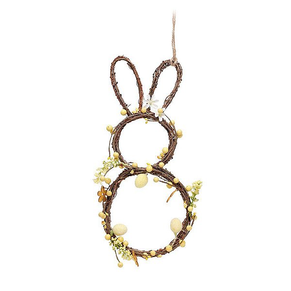 Coelho Guirlanda Decorativa - Cromus - 01 un - Rizzo