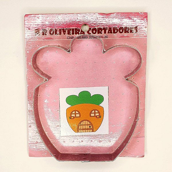 Cortador Casinha de Cenoura 1 G - Ref. 521 - 01 un - RR Cortadores - Rizzo